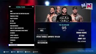 WWE 2K22  Tag Teams and Stables for PS4 and X box One  prediction