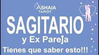 #SAGITARIO Y EX PAREJA¿QUE PIENSA QUE SIENTE QUE HARA QUE OCULTA? HOROSCOPO ASHAIA #TAROT AMOR