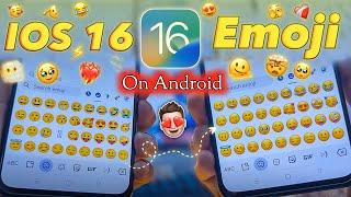 iOS 16 Emojis on Android  How to Get iOS Emojis on Instagram Story Without Zfont 2023