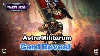 Astra Militarum New Faction Card Reveal Warhammer 40000 Warpforge