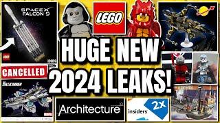 50+ NEW LEGO LEAKS Icons Harry Potter Marvel & MORE