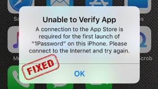 How to fix A connection to the App Store is required for the first launch of 1Password  2023