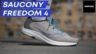 SAUCONY FREEDOM 4. Комфортный верх но минималистичный низ что за баланс?