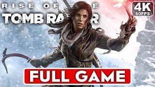 RISE OF THE TOMB RAIDER Gameplay Walkthrough Part 1 FULL GAME 4K 60FPS PC ULTRA - No Commentary