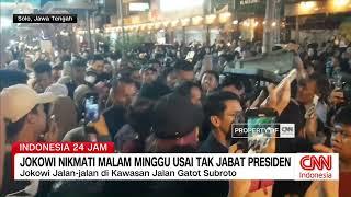 Jokowi Nikmati Malam Minggu Usai Tak Jabat Presiden