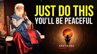 Just Do This And HALF YOUR ANXIETY Will Settle Down  SIMPLEST Method To Overcome Anxiety  Sadhguru