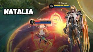 MLBB GAMEPLAY NATALIA COLLECTOR SKIN  NATALIA NEW SKIN  MOBILE LEGENDS NEW SKIN