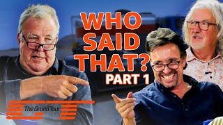 Jeremy Clarkson Richard Hammond & James May Play Who Said That? Part 1  The Grand Tour