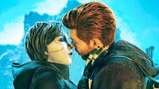 All Merrin Scenes & Full Love Story in Star Wars Jedi Games 4K