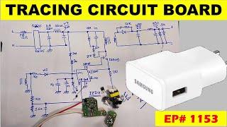 #1153 how to Trace circuit and make circuit diagram