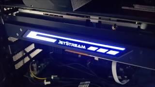 XENON GeForce GTX1060 Super JETSTREAM D5 6GB LED-Rainbow