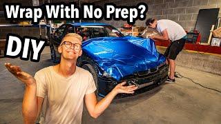 How to Wrap a Car for Beginners E36 Gets  New Color