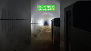 MRU - kolejka pod ziemią.  #mru #miedzyrzeckirejonumocniony #bunkry