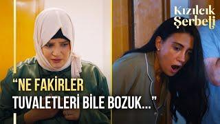 Nilay Nursemaların tuvaletini bozuyor  Kızılcık Şerbeti 31. Bölüm