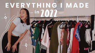 Everything I Made in 2022 + Sewing Pattern & Tutorials I made 50 garments