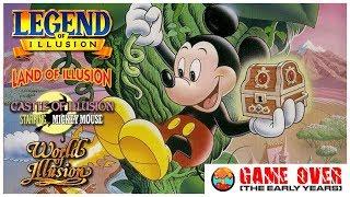 Story Breakdown Mickey Mouses Illusion Series Sega - Defunct Games