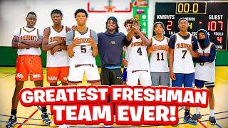 I ASSEMBLED THE GREATEST AAU FRESHMAN TEAM EVER