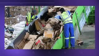 How recycled paper is sorted & baled  Paper & Cardboard recycling