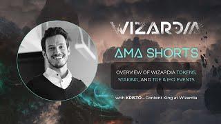 Overview of Wizardia Tokens Staking and TGE & IEO Events