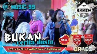 Pasukan MZ Music 99  Bukan Cerita Dusta  Live Lap Samping SMA 13 Palembang  Beken Production