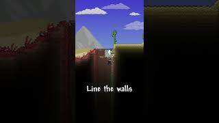 Things to do before HARDMODE in Terraria #shorts #terraria #gaming #smallyoutuber