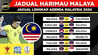 Semua Jadual Perlawanan Harimau Malaya pada 2024 - Jadual Pasukan Malaysia 2024