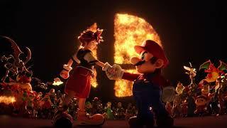 Sora & Mario Shaking Hands but its only the SFX