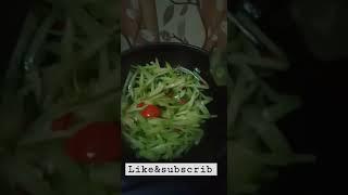 Masak tumis labu