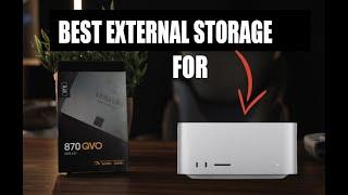 Best External SSD Storage for the Mac Studio 