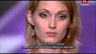 Aida Nikolaychuk  Sorprendio a Todos Con Su Voz