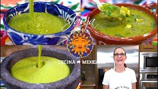 3 Salsas Con Aguacate Para Taquear