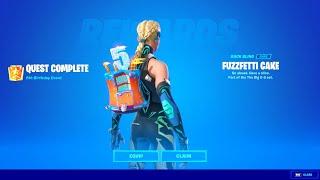 ALL BIRTHDAY QUESTS Fortnite