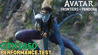 Avatar Frontiers Of Pandora GTX 1650 + Ryzen 5 3600  1080P 900P 720P  Performance Test