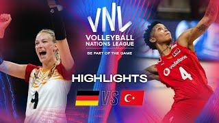  GER vs.  TUR - Highlights  Week 2  Womens VNL 2024