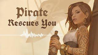 Pirate Girl Rescues You and Welcomes You Aboard Her Ship F4A