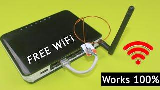 Free WiFi Internet Router  Work 100%