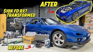 Building a Mazda FD RX7 in 18 Minutes  AMAZING TRANSFORMATION