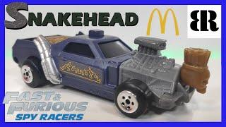 2020 FAST & FURIOUS SPY RACERS SNAKEHEAD McDonalds Happy Meal Toy Unboxing Video  NETFLIX