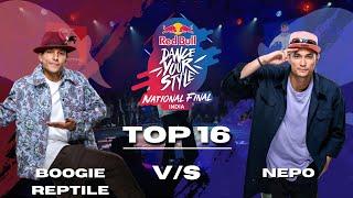 Boogie Reptile Vs Nepo - Red Bull Dance Your Style India Finals 2024 Top 16