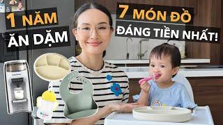 7 món đồ dùng ăn dặm đáng tiền nhất của mình