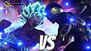 JUMP FORCE - Goku SSB Kaioken vs Golden Frieza 1vs1 Gameplay PS4 Pro