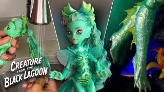 Monster High Creature From The Black Lagoon Skullector Doll Unboxing & Review