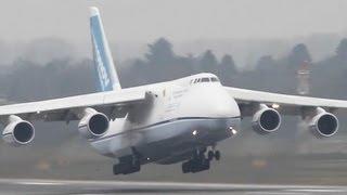 Antonov An-124 Departure - Very loud HD