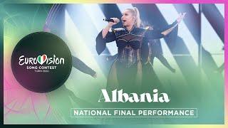 Ronela Hajati - Sekret - Albania  - National Final Performance - Eurovision 2022