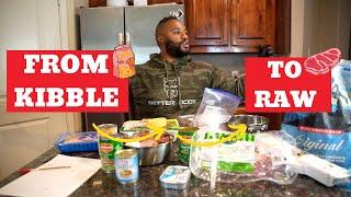 How to Transition from Kibble to Raw Diet Step by Step