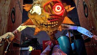 Sun and Moon Becomes Eclipse BOSS FIGHT - FNAF Security Breach RUIN DLC 4K 60FPS