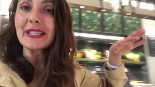 Shop at Harrods Food Court with Tsetsi in London. Цеци купува храна в Хародс Лондон Англия