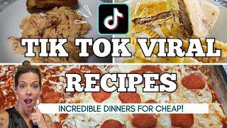 TIK TOK VIRAL RECIPES YOU will WANT to MAKEQuick & Easy dinners