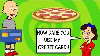 Remake Classic Caillou Uses His Moms Credit Card to Order Pizzas  Grounded