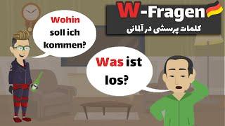 W-Fragen  Geschichte A1  A2  داستان آلمانی به فارسی  کلمات پرسشی در آلمانی